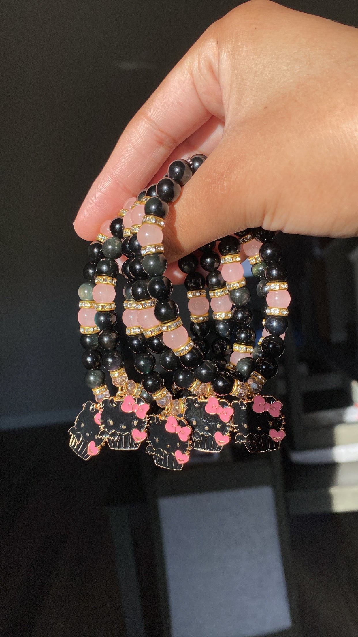 Hello Kitty Crystal Bracelets