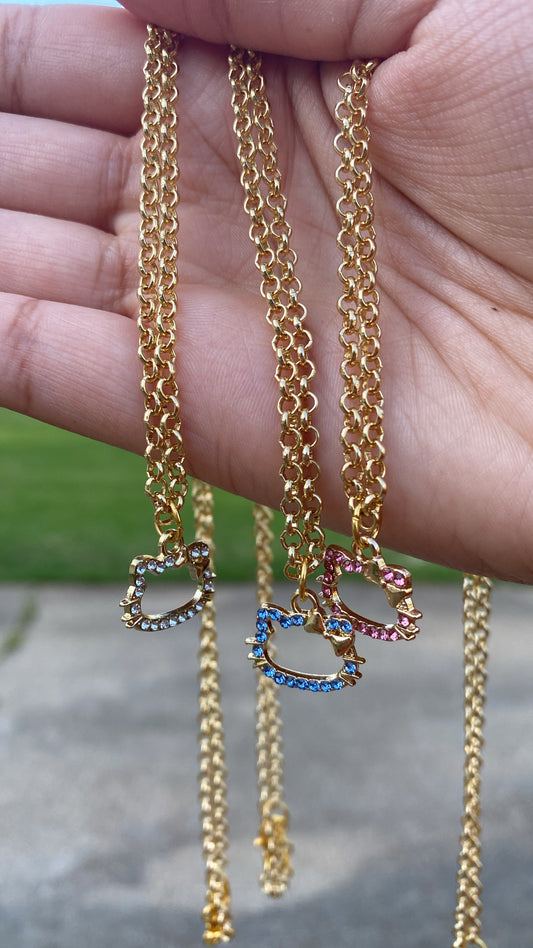 Gold Hk Necklace